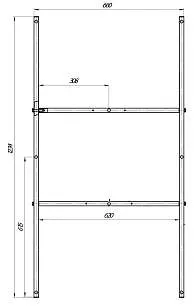 Рама разборная ПУ 1300х700