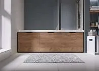 Экран для ванны ГРАНЖ ЛОФТ/GRUNGE LOFT 1600 Дуб Крафт золотой