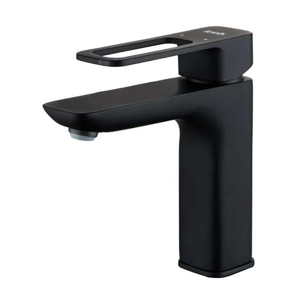 Смеситель для раковины IDDIS Slide черный SLIBL00i01