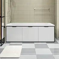 Экран для ванны ГРАНЖ ЛОФТ/GRUNGE LOFT 1700 белый