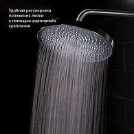 Душевой гарнитур с верхней лейкой IDDIS СпаХоум кнопка SPA3F0Ci76