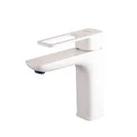 Смеситель для раковины IDDIS Slide белый SLIWT00i01
