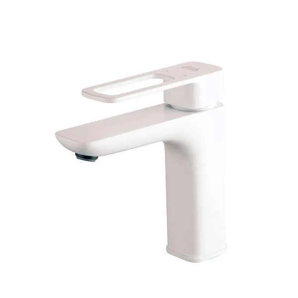 Смеситель для раковины IDDIS Slide белый SLIWT00i01