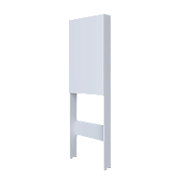 Шкаф ГАУЛА/Gaula 60Н 2д.белый