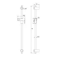 Душевой гарнитур IDDIS Optima Home графит OPH3F20i16