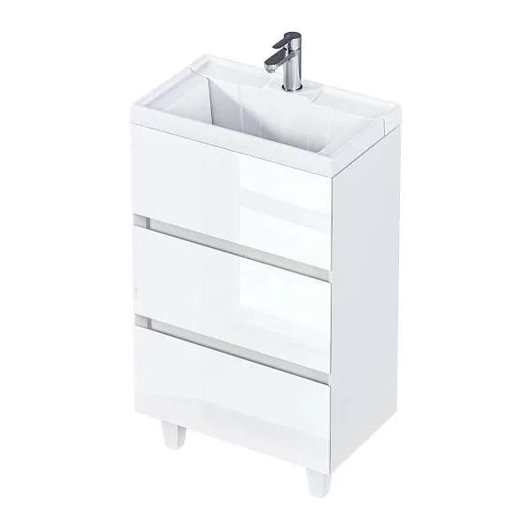 Тумба с раковиной МОДУЛЬ М/Bumble 50Н 2я