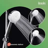 Душевая система IDDIS Зодиак X с изливом ZDXSB3Fi06