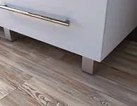 Тумба под раковину Соната 58Н 3в.я. белый глянец