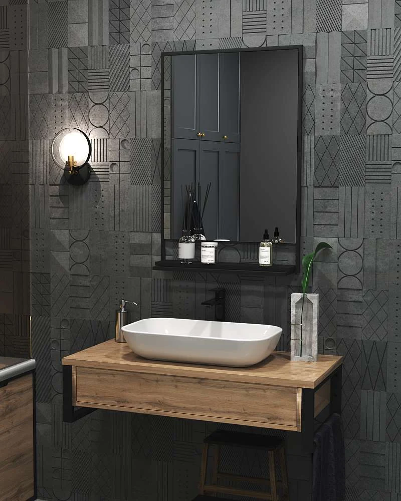 Зеркало ГРАНЖ ЛОФТ/GRUNGE LOFT 60П
