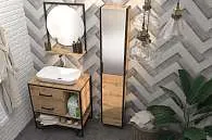 Зеркало круг. GRUNGE LOFT 60П