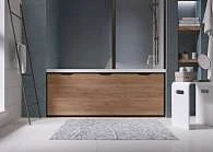 Экран для ванны ГРАНЖ ЛОФТ/GRUNGE LOFT 1800 Дуб Крафт золотой