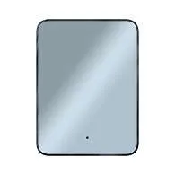 Зеркало Shape Soft (600х800х30) прямоугольник черный К01 LED датчик