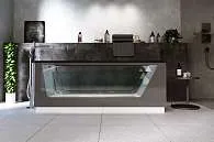 Ванна NEO 1700х750 GLASSх2 серый