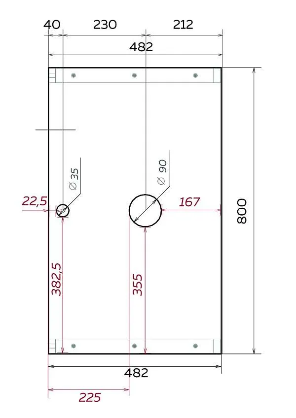 Тумба со столешницей GRUNGE LOFT 80П 1в.я Дуб Намибия