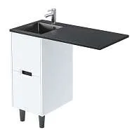 Тумба Maid 38Н(100) (380х890х475) 2я белый