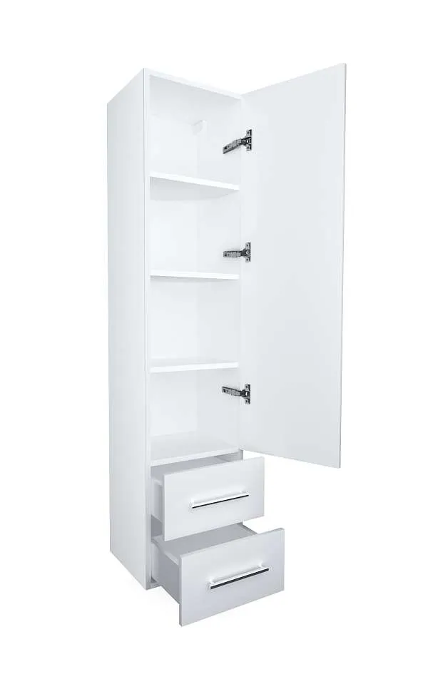 Пенал Соната 35П 1д.2в.я. белый глянец R