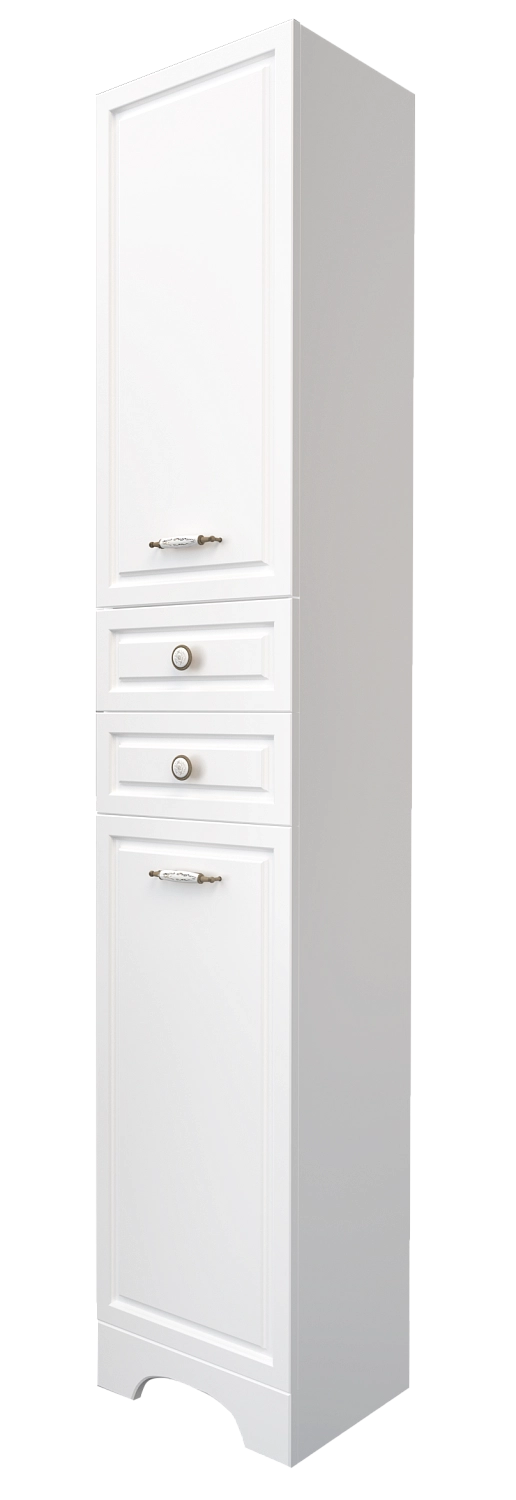 Пенал Прованс 35Н 2д.2в.я. белый глянец