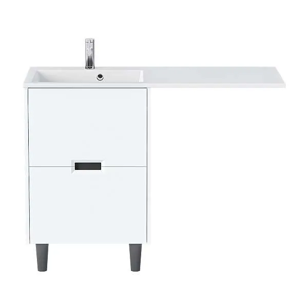 Тумба КЛЭР/Maid 58Н(120) (580х890х475) 2я белый