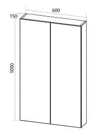 Шкаф ГАУЛА/Gaula 60П 2д.черный
