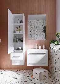 Пенал Соната 35П 1д.2в.я. белый глянец R