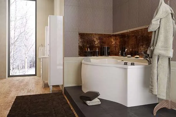 Ванна ГРАЦИЯ/GRACIA 1500х900 L ПР