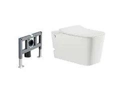 Унитаз подвесной Santi Line безободковый с импульсной системой смыва SL-5032