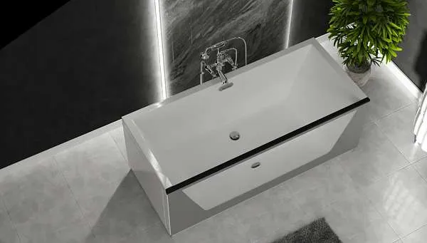 Ванна NEO 1700х750 GLASSх1 серый