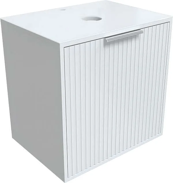 Тумба со столешницей ЭСТЕЛЬ/Estel 60П 1я белый