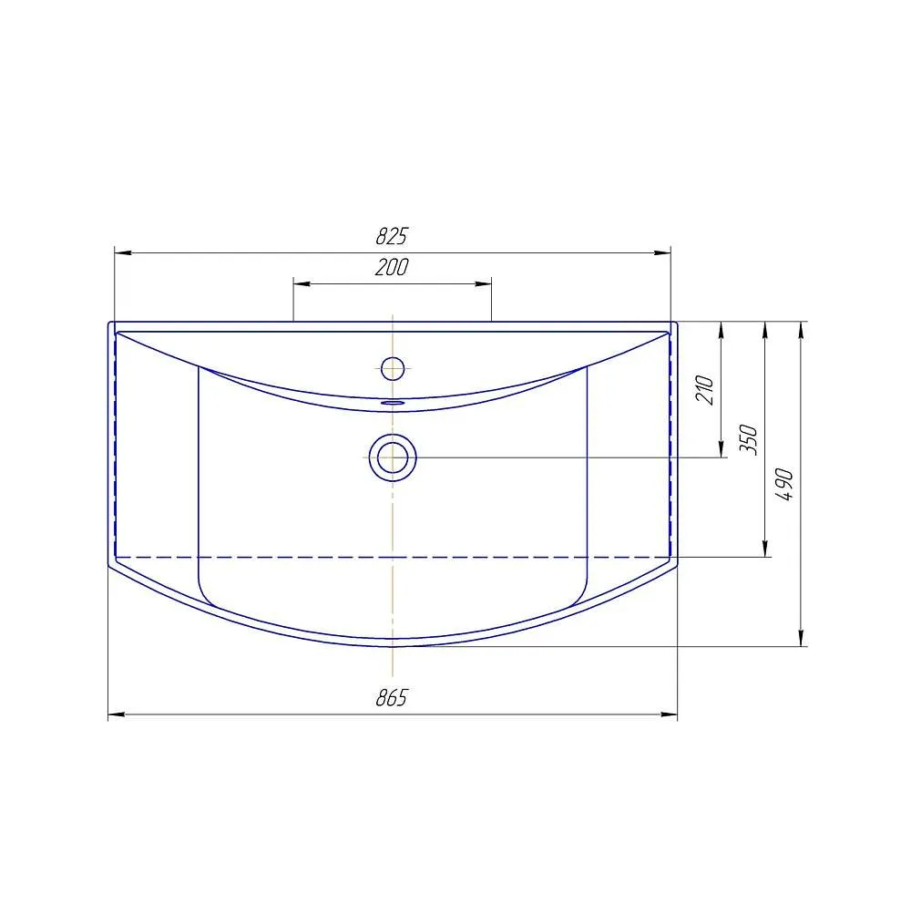 Раковина Стиль 85 Кировит