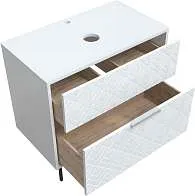 Тумба со столешницей ВЕЛЕС/Forest 80Н 2я белый