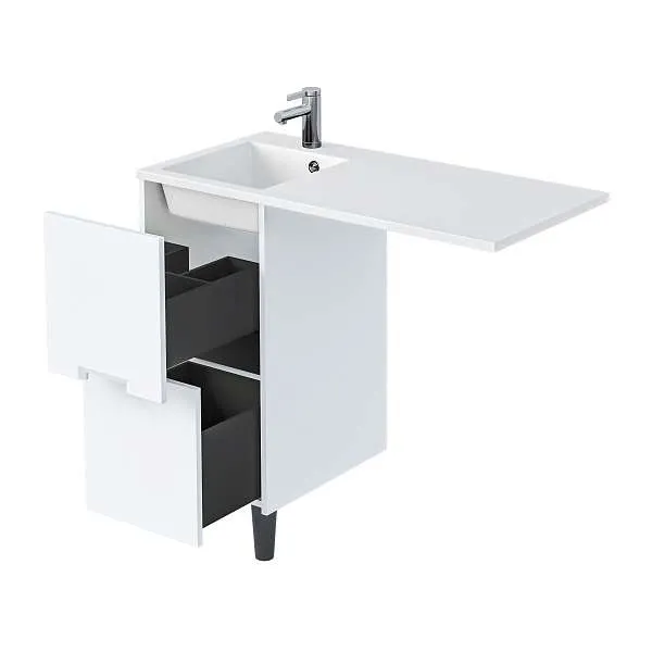 Тумба Maid 38Н(100) (380х890х475) 2я белый