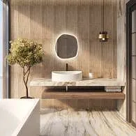 Зеркало PILO (600х650х29) фигурное подсветка/сенсор