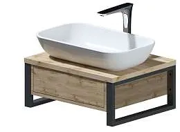 Тумба со столешницей GRUNGE LOFT 60П 1в.я Дуб Вотан