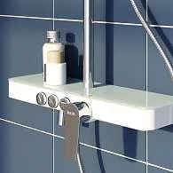 Душевая система IDDIS Shelfy с изливом белый/хром SHESB3Fi06