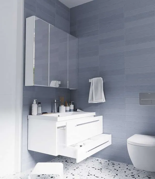 Тумба под раковину Соната 75П 2в.я. белый глянец