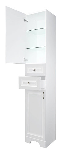 Пенал Прованс 35Н 2д.2в.я. белый глянец