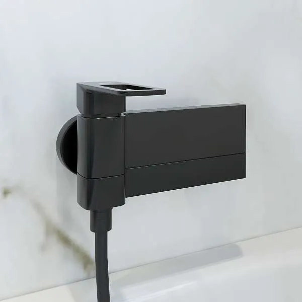 Смеситель для ванны IDDIS Slide черный SLIBL00i02WA (без душ. аксессуаров)