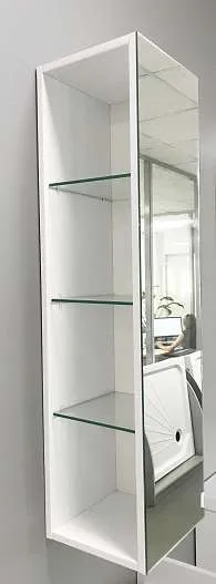 Пенал Cube 25П Белый глянец