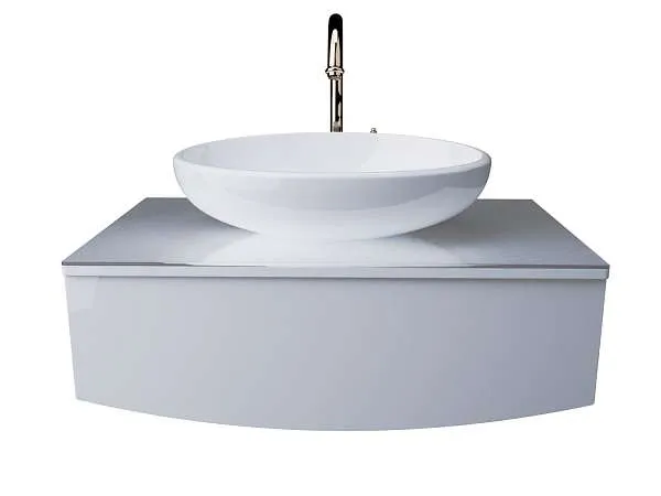 Тумба со столешницей НЕГА/Nega 60П 1в.я. белый