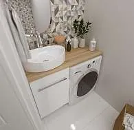 Столешница под стир.машину ВИСТА/Wash 110 L дуб сонома