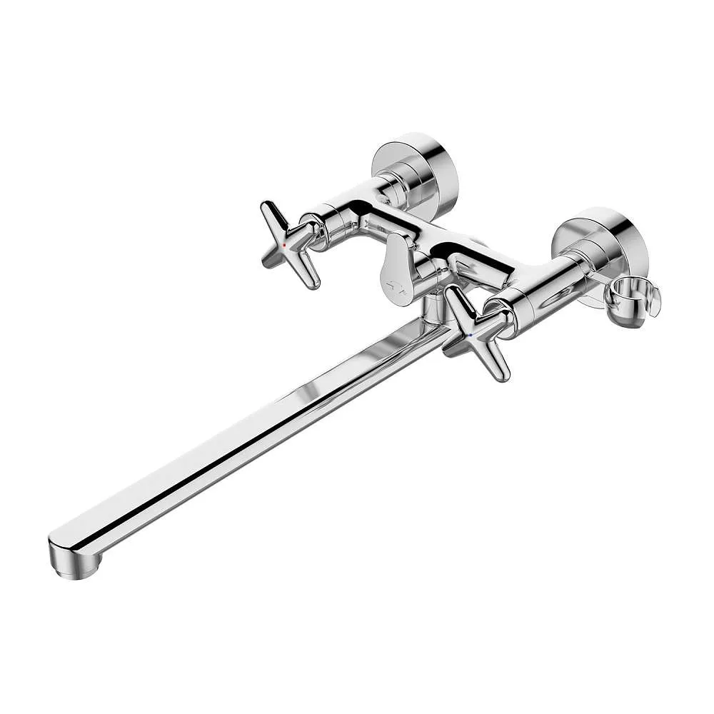 Смеситель для ванны IDDIS Акрос с длинным изливом ACRSBL2i10WA