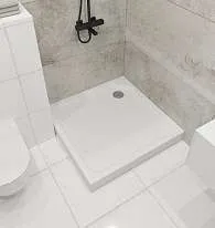 Поддон "Quadro" квадр.100*100 комплект