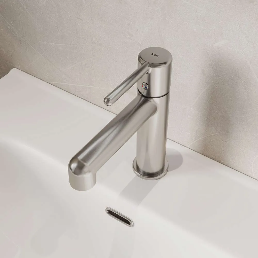 Cмеситель для раковины IDDIS Эйгер хром матовый AIGBC00i01