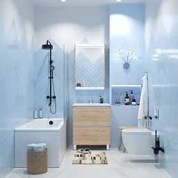 Тумба АРИС 2/New Aris 70Н 2я. дуб сонома