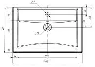 Раковина Comfort 70 Polytitan
