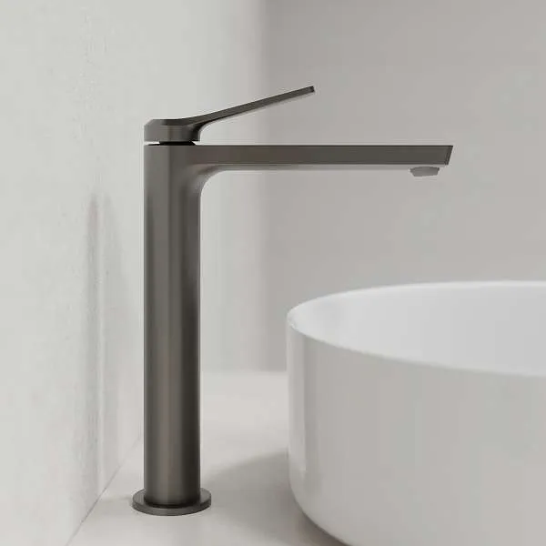 Смеситель для раковины IDDIS Parker высокий матовый графит PARGM01i01