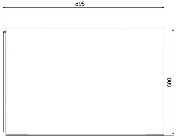 Панель ФЛЭТ/FLAT ЭСМА 900 бок МГ