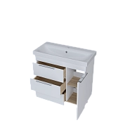 Тумба под раковину ГАУЛА/Gaula 80Н 3я 1д белый