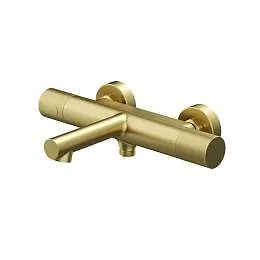 Смеситель для ванны IDDIS Duna термостат золото матовое DUNMG02i74WA