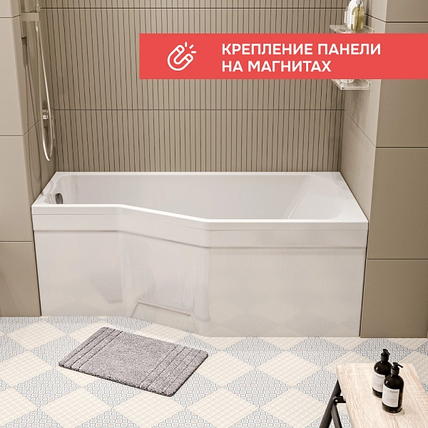 Ванна "Convey" 170*75 R Комплект Премиум